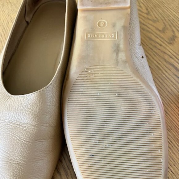 Everlane The Day Glove Tan Leather ballet flats - Picture 3 of 4